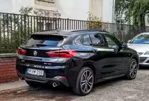 Rückansicht: BMW X2, gesehen in 09.2020.