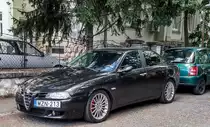 Alfa-Romeo 156 mit dem 2.5 V6 Motor, gesehen in 09.2020.