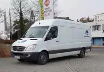 =MB Sprinter von KAISER-Transporte unterwegs in Hünfeld, 03-2021