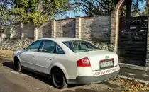 Rückansicht: Audi A6 aus der Serie C5. Foto: 11.2020.