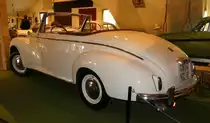 =Peugeot 203, Bj. 1954, 45 PS, ausgestellt im Auto & Traktor-Museum-Bodensee, 10-2019
