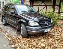 Dieser Mercedes-Benz ML wurde ursprünglich auf die US-Markt gebaut. Foto: Nov. 2020.