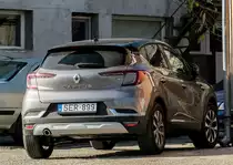 Rückansicht: Renault Captur Mk2, gesehen in Nov. 2020.