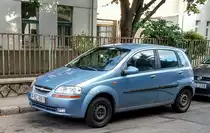 Chevrolet Aveo Mk1 gesehen in September 2020.