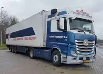 =MB-Sattelzug von KEMPEN-Transport rastet im März 2021 an der A 7