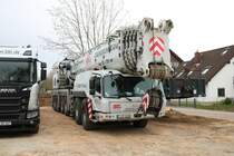 BKL Grove Autokran am 05.04.21 in Gelnhausen Hailer