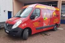 =Renault Master vom Feuerlöscherprüfdienst MÖLLER steht im März 2021 in Hünfeld