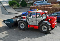 Manitou MLT 840 Teleskoplader mit 137 PS bei Euskirchen - 27.02.2021
