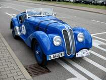 Dieser BMW 328 Roadster stand am 24.07.07 in Chemnitz herum