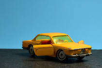 BMW 2000 CS, Metall Druckguß von Siku. Tabletop-Fotografie 