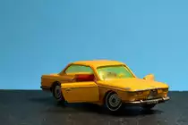 BMW 2000 CS, Metall Druckguß von Siku. Tabletop-Fotografie 