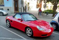 Porsche Boxster der ersten Generation, fotografiert in September, 2020.