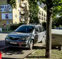 Mazda MPV, fotografiert in September, 2020.
