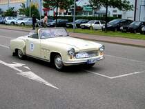 Leider beschleunigte dieser schne Wartburg 313 Sport derart rasant, dass die Kamera nicht nachkam, Chemnitz 24.07.07