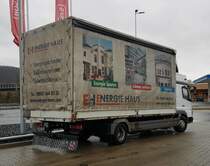 =MB Atego von ENERGIE-HAUS rastet an der A 7 im März 2021