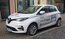 =Renault ZOE von objecthouse steht im März 2021 in Hünfeld