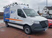 =MB Sprinter von KSE steht im März 2021 in Fulda