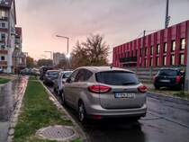 Rückansicht: Ford C-Max. Foto: 10.2020.