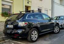 Rückansicht: Mazda CX-7. Foto: 09.2020.