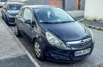 Opel Corsa D, gesehen in 09.2020.