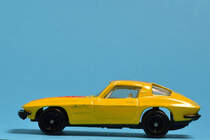 Corvette C2, Hersteller Unbekannt (größe wie Matchbox) Tabletop Fotografie im Dez.2020