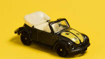 VW Käfer Cabrio, Hersteller Unbekannt (größe wie Matchbox) Tabletop Fotografie im Dez.2020
