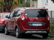 Rückansicht: Dacia Lodgy (11.2020)
