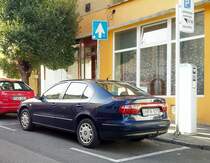 Rückansicht: Seat Toledo Mk1. Foto: September, 2020.