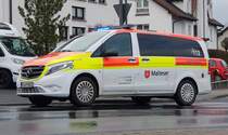 =MB Vito als Einsatzfahrzeug der MALTESER bei einem Einsatz in Fulda, 03-2021