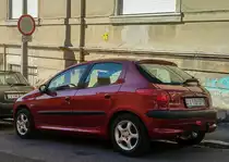 Peugeot 206, fotografiert in September 2020.