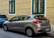 Kia Ceed Mk2 von Hinten, fotografiert in September 2020.