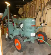 =Kögel K 15 MZ, Bj. 1950, 1178 ccm, 15 PS, gesehen im Auto & Traktor-Museum-Bodensee, 10-2019