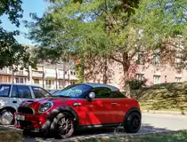 Mini Coupé fotografiert in September 2020.