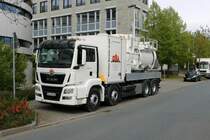 MAN TGS Spühlfahrzeug an 08.05.21 in Neu Isenburg