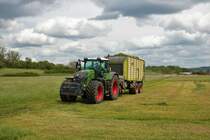 Fendt Vario 933 am 21.05.21 bei Büdingen 