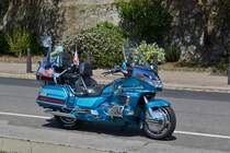 Honda GoldWing, gesehen am Straßenrand. 05.2021