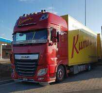 =DAF-Motorwagen der Möbelspedition KUMMER aus der Schweiz, 03-2021