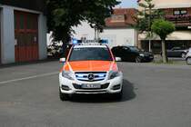 Feuerwehr Griesheim Mercedes Benz GLK KdoW am 12.06.21 bei einen Fototermin