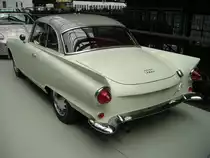 Heckansicht eines DKW Auto Union 1000Sp Coupe. Classic Remise Düsseldorf am 07.06.2021.