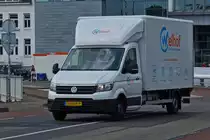 VW Crafter II Kastenwagen, aufgenommen in Maastricht. 06.2021