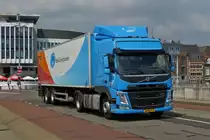 Volvo FM Kühllaster gesehen in Maastricht. 06.2021