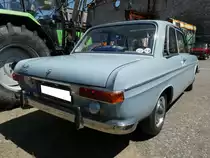 Heckansicht eines Audi 60. Oldtimertreffen an der  Alten Dreherei  in Mülheim an der Ruhr am 19.06. und 20.06.2021.