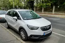 Opel Crossland X in Oktober 2020.