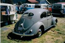 VW-K�fer TG 119'306 am K�fer-Treffen in Ch�teau-d'Oex