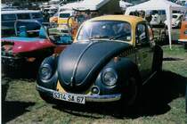 VW-Kfer 5314 SA 67 am Kfer-Treffen in Chteau-d'Oex