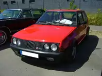 Der  Ritmo  wurde 1978 vorgestellt und mit einem einmaligen Facelift bis 1988 verkauft. Hier konnte ich das sportliche Spitzenmodell der zweiten Generation ablichten. Der Vierzylinderreihenmotor des Wagens hat einen Hubraum von 1995 cm³ und leistet 130 PS. Die Höchstgeschwindigkeit gab Fiat mit 195 km/h an. Oldtimertreffen an der  Alten Dreherei  in Mülheim an der Ruhr am 19.06.2021 und 20.06.2021.