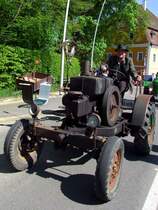 Kramer, Bj.1941 mit 20PS tuckert beim Kirtag in St.Martin/Innkreis ; 090419