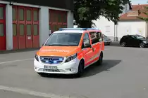 Feuerwehr Griesheim Mercedes Benz Vito MTW am 12.06.21 bei einen Fototermin