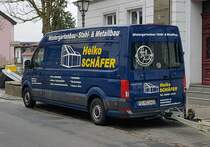=VW Crafter von Metallbau SCHÄFER aus Hünfeld, 04-2021