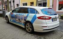 =Ford Mondeo von FOLIEN-FABI steht im April 2021 in Hünfeld